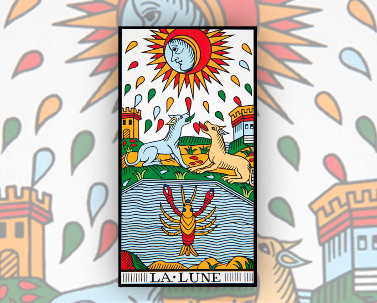 carte tarot la lune